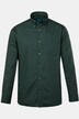 Boston Park-skjorte, lange ermer, minimalt mønster, button-down-krage, comfort fit, opptil 8 XL