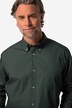 Boston Park-skjorte, lange ermer, minimalt mønster, button-down-krage, comfort fit, opptil 8 XL