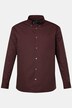 Boston Park-skjorte, lange ermer, minimalt mønster, button-down-krage, comfort fit, opptil 8 XL