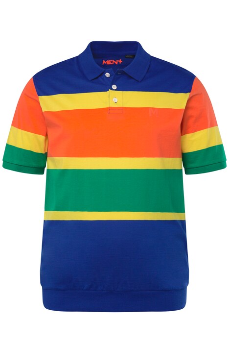Polokošile Men+, břišní střih, krátké rukávy, do 8XL