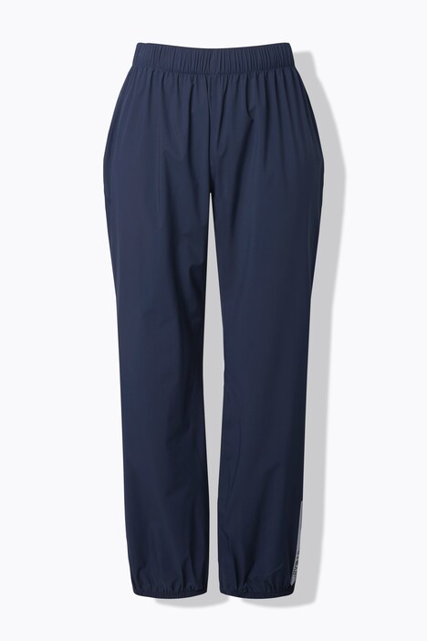 Pantalon de pluie imperméable, passepoils réfléchissants, taille élastique