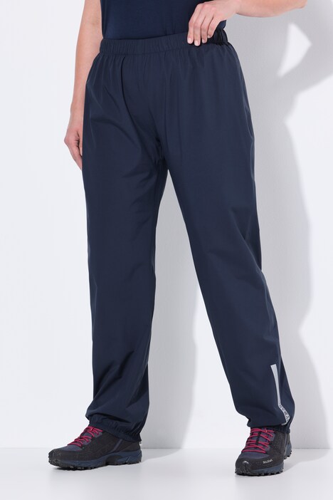 Pantalon de pluie imperméable, passepoils réfléchissants, taille élastique