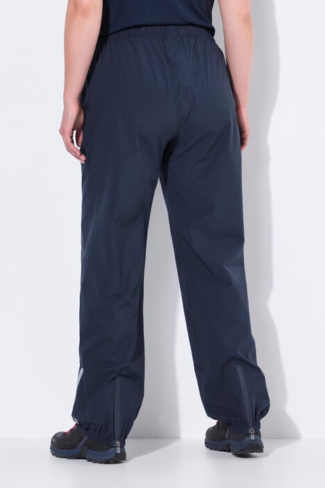 Pantalon de pluie imperméable, passepoils réfléchissants, taille élastique