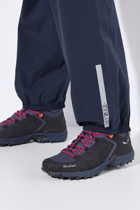 Pantalon de pluie imperméable, passepoils réfléchissants, taille élastique
