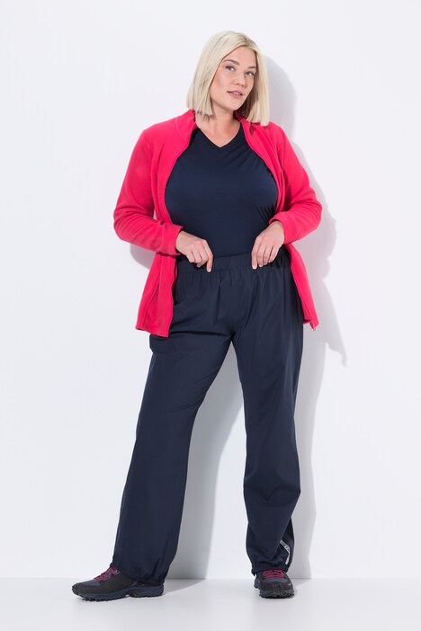 Pantalon de pluie imperméable, passepoils réfléchissants, taille élastique