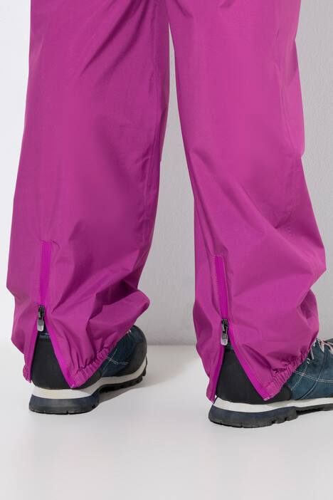 Regenbroek, waterdicht, reflecterende biezen, elastische tailleband