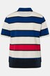 Men+ poloshirt, korte ærmer, stribet piqué-stof, mavevenlig pasform, op til str. 8 XL