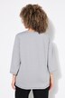 T-shirt, pyntesømme, rund hals, korte ærmer