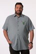 Men+ camisa de traje tradicional bávaro, media manga, cuadros de vichy, cuello kent, Comfort Fit, hasta la 8 XL