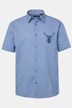Men+ camisa de traje tradicional bávaro, media manga, cuadros de vichy, cuello kent, Comfort Fit, hasta la 8 XL