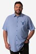 Men+ camisa de traje tradicional bávaro, media manga, cuadros de vichy, cuello kent, Comfort Fit, hasta la 8 XL
