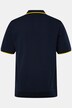 Men+ poloshirt, Buik-Fit, lange mouwen, piqué, tot 8XL