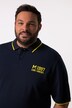 Men+ poloshirt, Buik-Fit, lange mouwen, piqué, tot 8XL