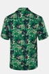 Men+ skjorte, korte ærmer, blomsterprint, Cuba-krave, op til str. 8XL