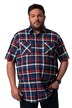 Kostkovaná košile Men+, krátké rukávy, Kent límeček, Comfort střih, do 8XL
