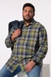 Men+ ternet skjorte, lange ærmer, Kent-krave, comfort fit, op til str. 8XL