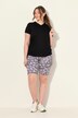 Legging-short, sneldrogend, gaatjespatroon, zak