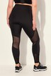 Sportsleggings, mesh-indsatser, lomme, genanvendt materiale