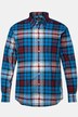 Men+ ternet skjorte, lange ærmer, buttondown-krave, Comfort Fit, op til str. 8XL