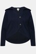 Sweatvest, bladeren, capuchon, lange mouwen, biologisch katoen