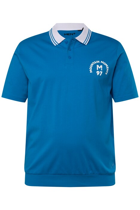 Polokošile Men+, břišní střih, krátké rukávy, polo límeček, do 8XL
