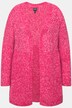 Cardigan, oversized, gemêleerde breimix, lange mouwen