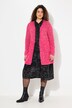 Cardigan, oversized, gemêleerde breimix, lange mouwen