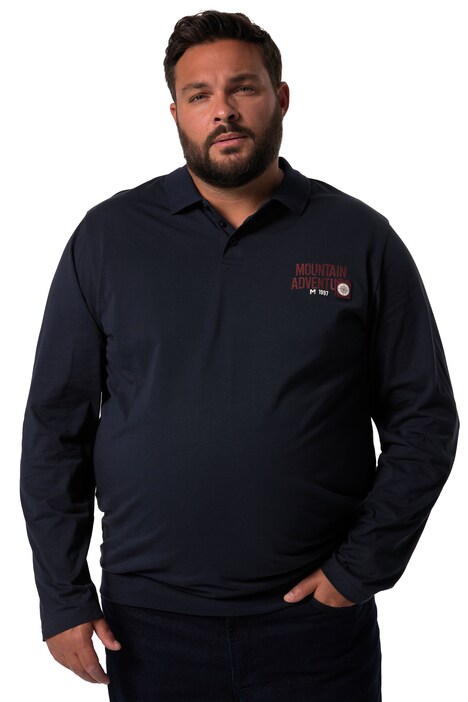 Polokošile Men+, břišní střih, dlouhé rukávy, do 8XL