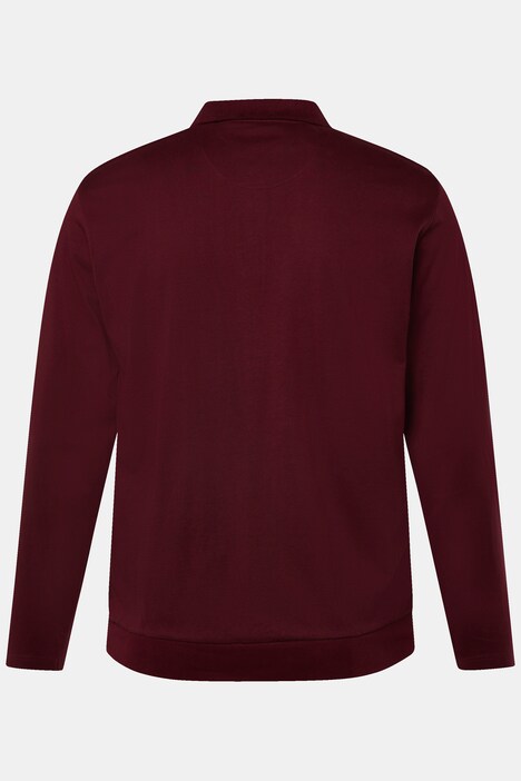 Men+ poloshirt, lange mouwen, Buik-Fit, tot 8XL