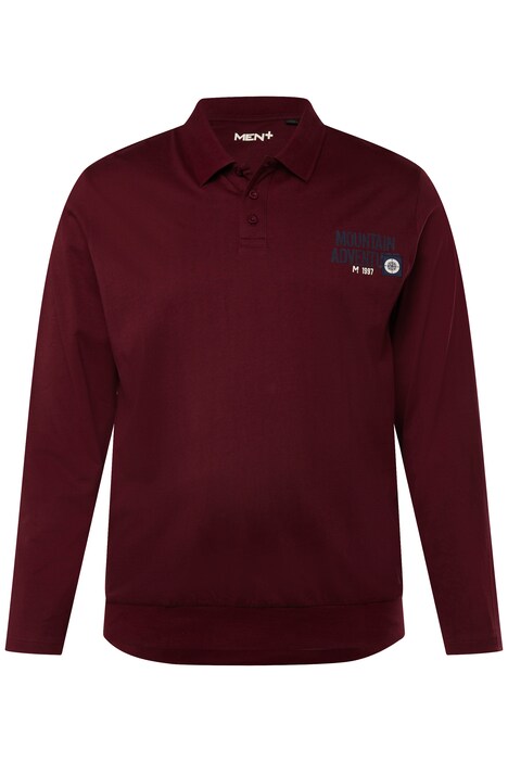 Polokošile Men+, břišní střih, dlouhé rukávy, do 8XL