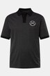 Men+ poloshirt, korte ærmer, print på ryggen, op til str. 8XL
