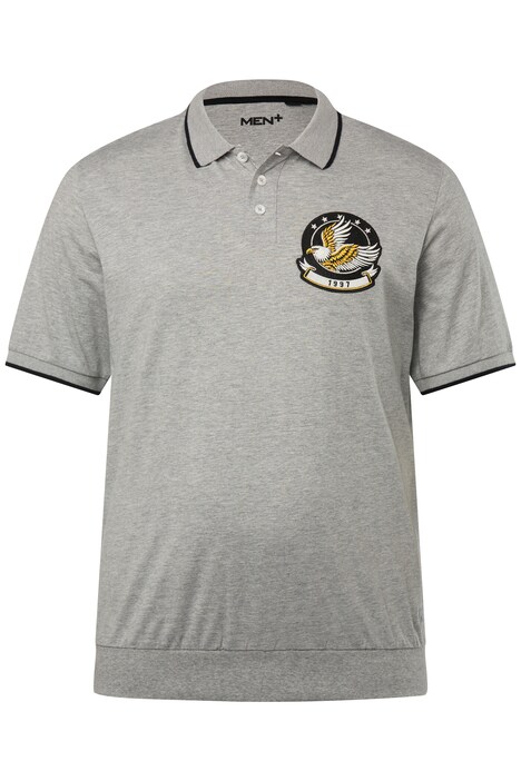 Polokošile Men+, břišní střih, krátké rukávy, do 8XL