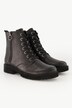 Scarponcini di pelle Remonte in stile biker con zip e larghezza G
