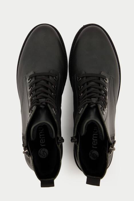 Remonte leren bikerboots, rits, wijdte G