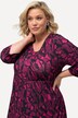 Longshirt, A-lijn, tuniekhals, 3/4-mouwen
