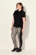 Sportsleggings, leopardmønster, hurtigtørkende, resirkulert