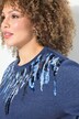 Genser/sweatshirt, paljetter, rund hals, langermet