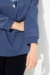 Genser/sweatshirt, paljetter, rund hals, langermet