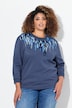 Genser/sweatshirt, paljetter, rund hals, langermet