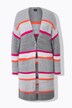 Cardigan long , fermeture boutonnées, manches longues, poches