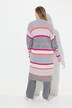 Cardigan long , fermeture boutonnées, manches longues, poches