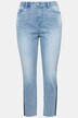 Mom-Jeans, HighWaist, weites Bein, seitlicher Keil, 5-Pocket