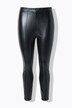 Legging en similicuir, jambes slim et taille élastique