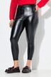 Legging en similicuir, jambes slim et taille élastique