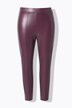 Leggings, Lederoptik, schmales Bein, Elastikbund