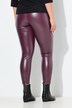 Leggings, Lederoptik, schmales Bein, Elastikbund
