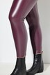 Leggings, Lederoptik, schmales Bein, Elastikbund