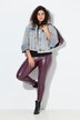 Leggings, Lederoptik, schmales Bein, Elastikbund