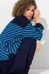 Maglione con design grafico, collo alto e maniche lunghe