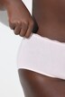 Culottes, lot de 5, ceinture en dentelle